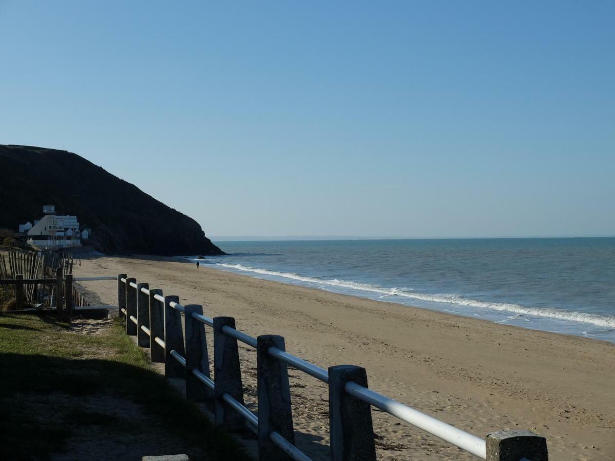 Baie Mt St Michel , Jullouville , Villa Caprice Rdc , 50 M Mer ,7 Pers , Pres Plage Dday Exteriör bild
